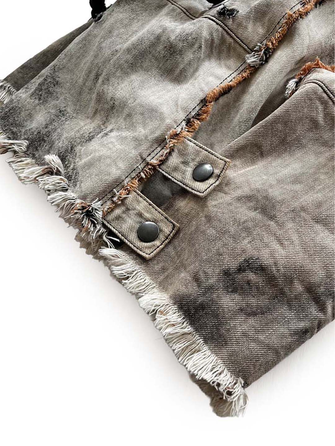 STRAP BIG ROPE WIDE DENIM