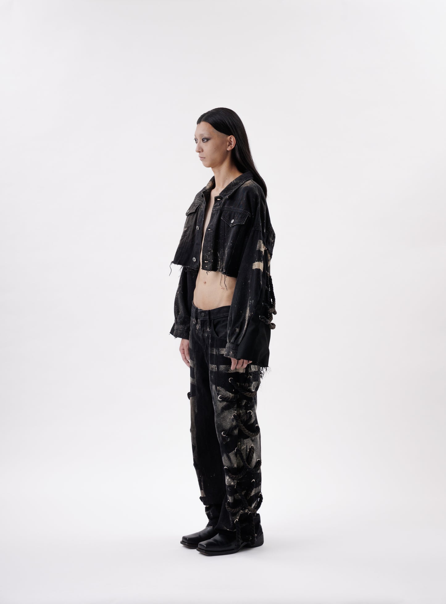 BIG ROPE BAGGY DENIM