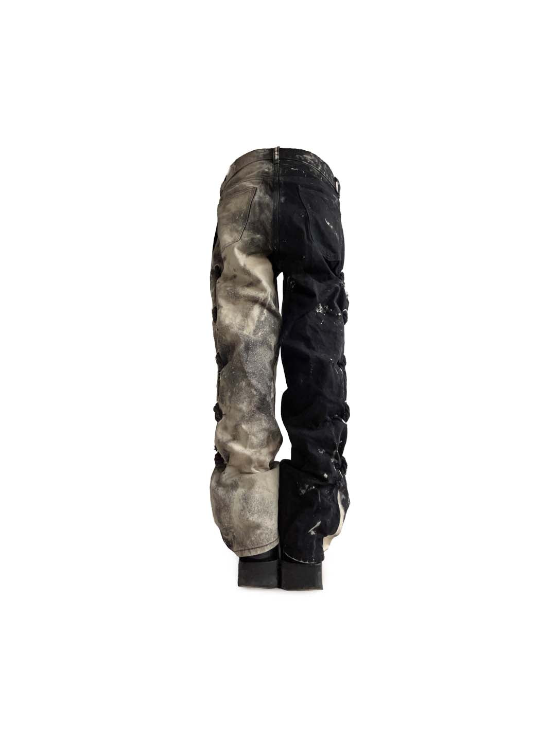 HALF BLEACH ROPE DENIM
