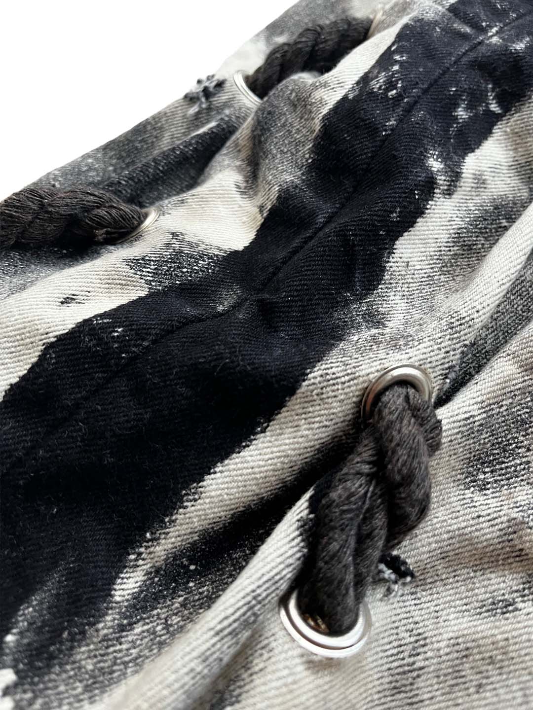 HALF BLEACH ROPE DENIM