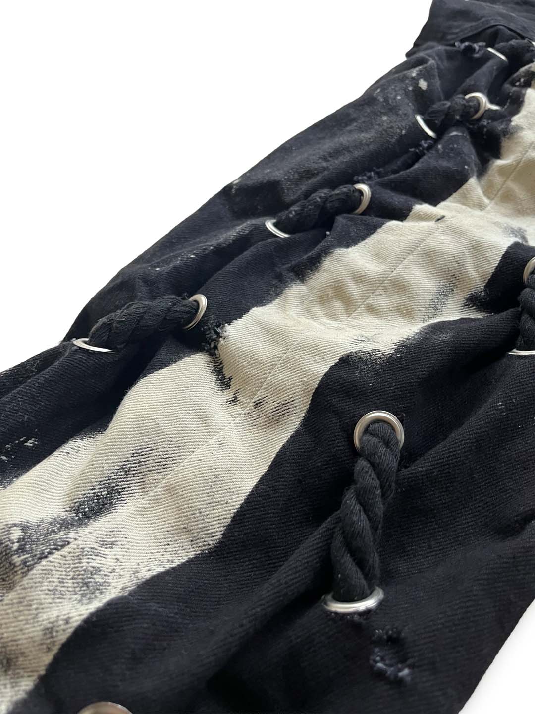 HALF BLEACH ROPE DENIM