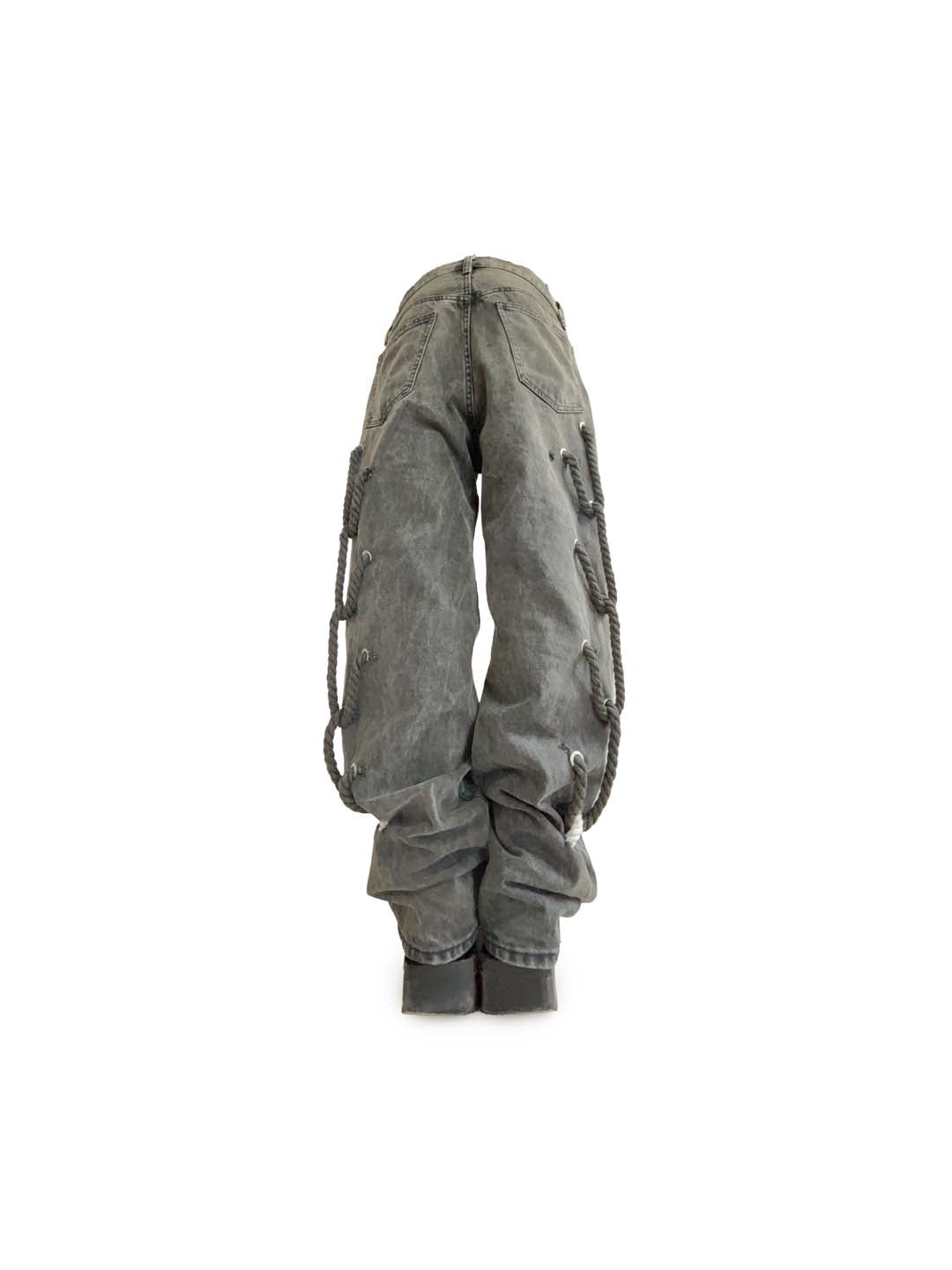 BIG ROPE BAGGY FLARE DENIM