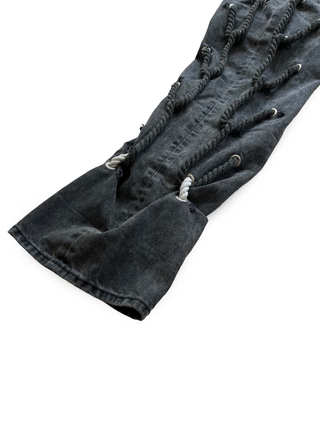 BIG ROPE BAGGY FLARE DENIM