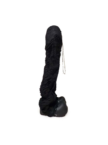 CHOP TO BLACK FLARE DENIM