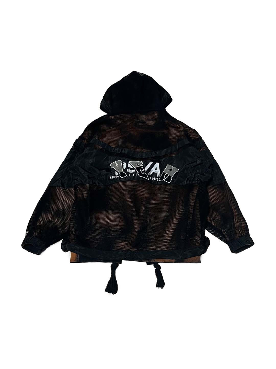 BIG ROPE MESH HOODIE