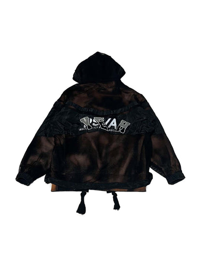 BIG ROPE MESH HOODIE