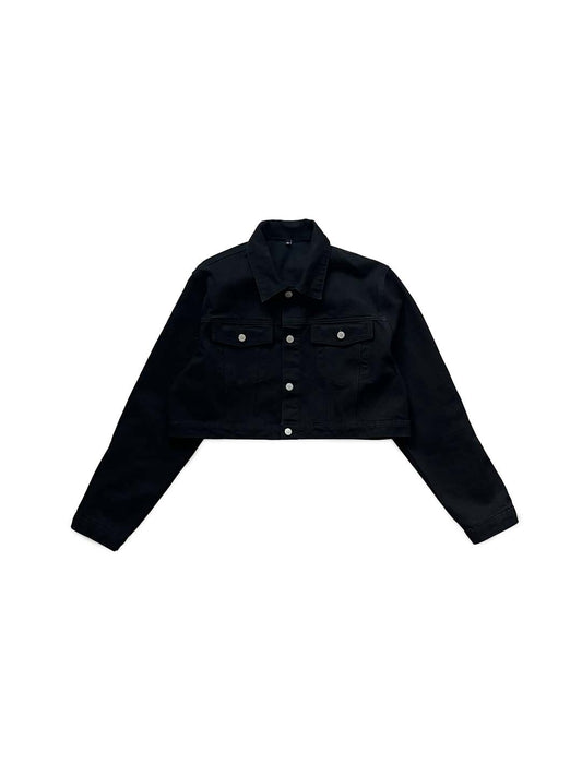 SIDE ROPE DENIM JACKET