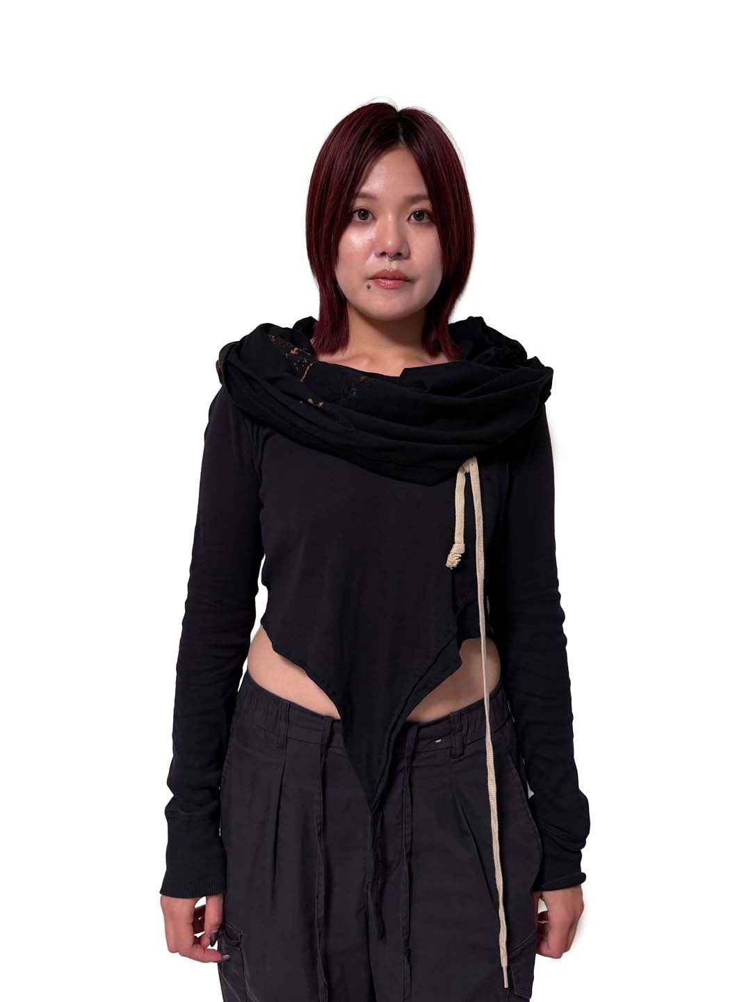 V LINE SNOOD TOPS