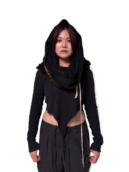 V LINE SNOOD TOPS