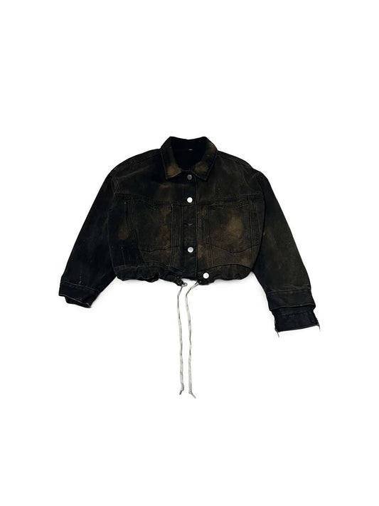 LEFT BIG ROPE DENIM JACKET