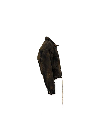 LEFT BIG ROPE DENIM JACKET