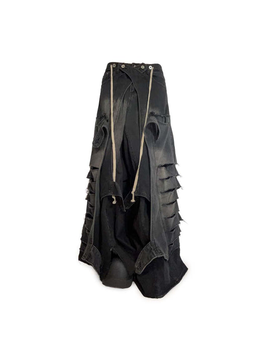 SCRAP HAKAMA DENIM