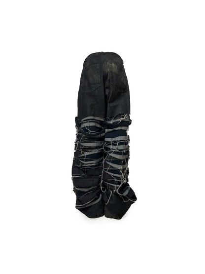 BIG ROPE LIFE DRIP DENIM