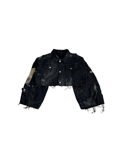 BIG ROPE DENIM JACKET