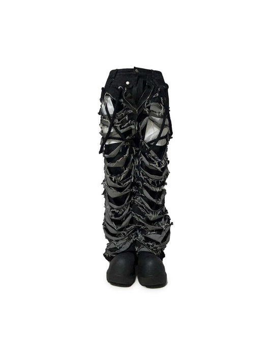 EXPOSED BLACK DENIM