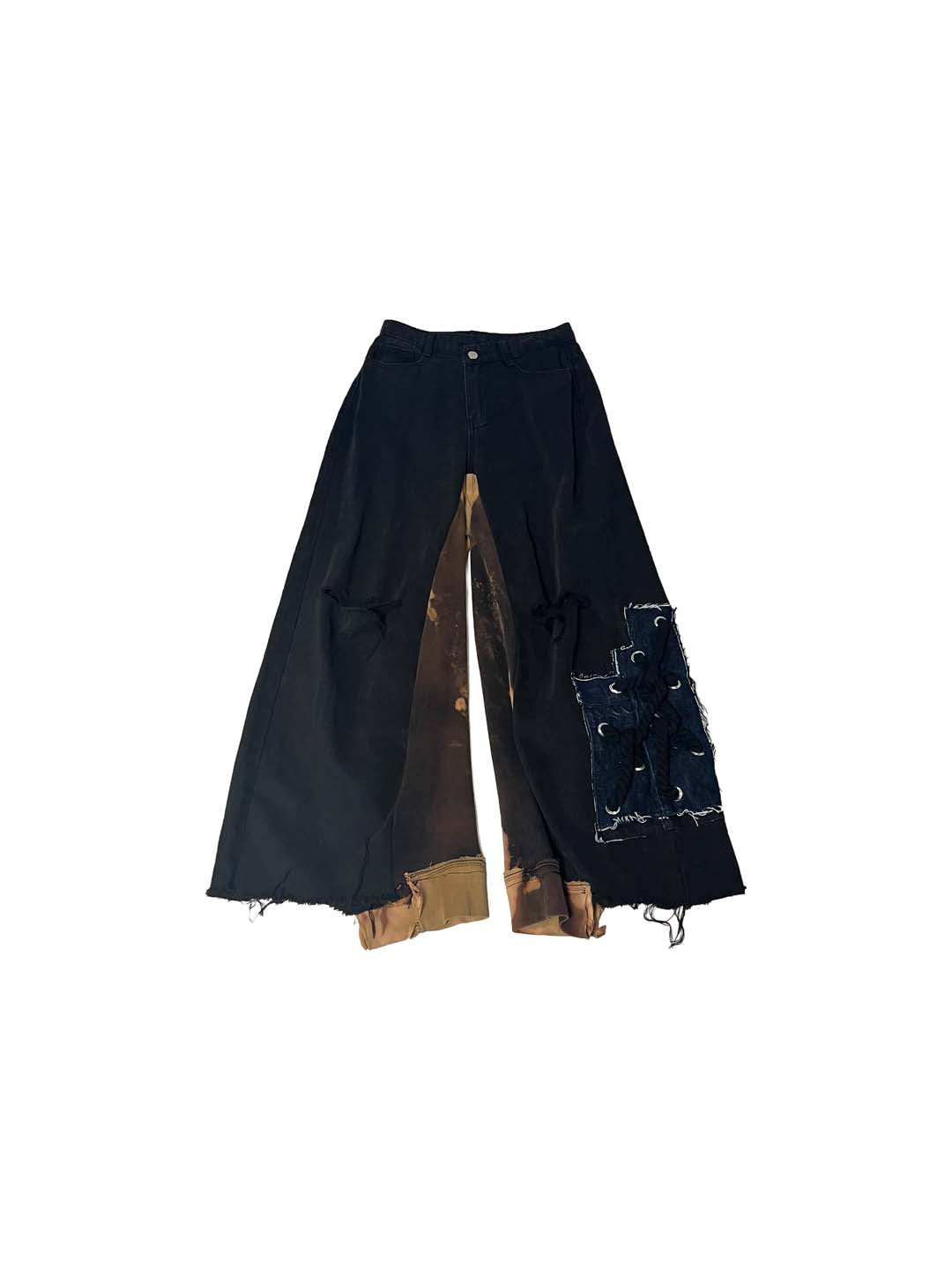 SWEAT × BIG ROPE DAMAGE DENIM
